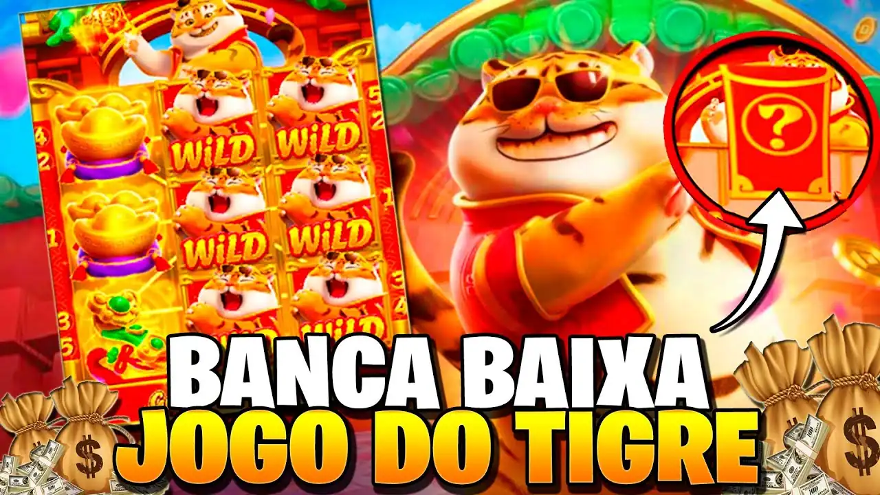Símbolos Fortune Tiger 5787 - Tigre Dourado e Wild Symbols